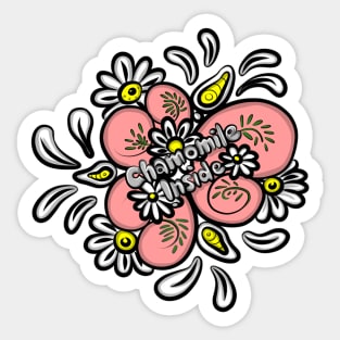 Chamomile Inside Sticker